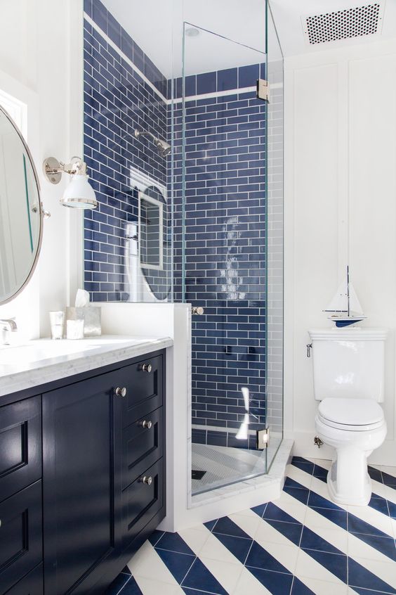 “SEA BLUE BATHROOM” 25 ไอเดียยกทะเลมาไว้ที่บ้านได้ง่ายๆ ไม่ต้องออกเดินทาง!